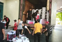Koper Jemaah Haji Kabupaten Kediri Dikirim ke Asrama Haji Embarkasi Surabaya