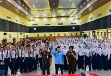 Gelar JMS, Kejari Kota Kediri Imbau Pelajar Cegah Kenakalan Remaja