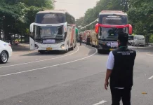 Pemkab Kediri Lepas Jemaah Haji dari Kawasan SLG