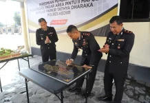 Polres Kediri Hadirkan Wajah Baru di Area Pintu II