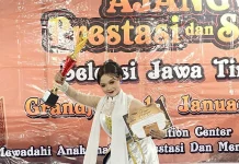 Siswi SMKN 1 Bagor Raih Juara Tari Tunggal Tingkat Jatim