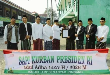 Pemkab Jombang Salurkan Sapi Kurban Bantuan Presiden