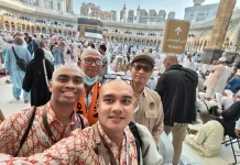 Beberapa Jemaah Kloter 110 Kabupaten Kediri Alami Batuk Pilek akibat Cuaca