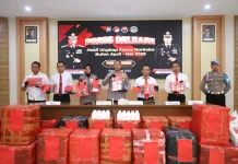 Dua Bulan, Petugas Amankan 50 Tersangka Kasus Narkoba