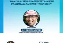 Paskomnas Dorong Penerapan Sistem Agribisnis Demi Swasembada Pangan
