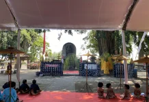 Sambut 1 Suro, Warga Kediri Napak Tilas Sri Aji Jayabaya