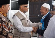 Kepulangan Jemaah Haji Jombang Kloter 62 dan 63 Disambut Menteri Haji RI