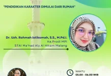 Pendidikan Karakter Anak Harus Dimulai dari Rumah