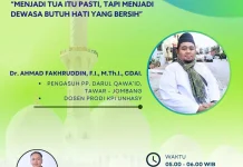 Menjadi Tua itu Pasti, tetapi Menjadi Dewasa Butuh Hati yang Bersih