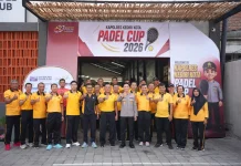 Peringati Hari Bhayangkara, Turnamen Kapolres Kediri Kota Padel Cup 2026 Dibuka