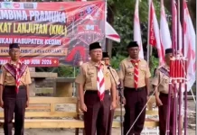 Tingkatkan Kualitas Pembina Pramuka, Disdik Kediri Gelar Kursus Mahir Lanjutan