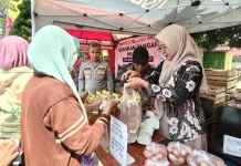 Atasi Kelangkaan Sembako, Kakorbinmas Polri Tinjau GPM di Kediri