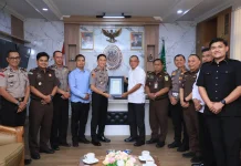 Kapolres Kediri Sambangi Kejari, Perkuat Sinergi Penegakan Hukum