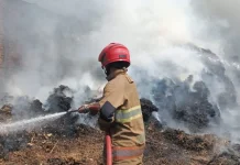 Waspada, Bakar Sampah Sembarangan Picu Kebakaran Sepah Tebu