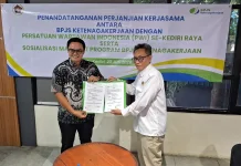 Perjuangkan Jaminan Sosial, PWI Kediri Raya dan BPJS Ketenagakerjaan Sinergi