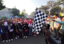 Puncak HUT ke-79 Koperasi, Ratusan Warga Padati Jalan Sehat di SLG