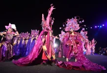 Dhoho Night Carnival 2026, Kontingen GG Hadirkan Kisah Kidung Harsawijaya
