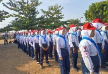 Wujudkan Jiwa Kemanusiaan, PMI Kabupaten Kediri Buka Jumbara PMR 2026