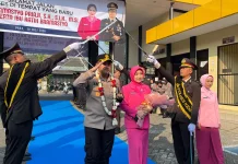 Resmi Pimpin Polres Kediri, AKBP Wahyudin Latif Ajak Jaga Kondusivitas
