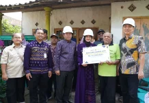 Wali Kota Kediri Tinjau Perbaikan Rumah Penerima BTT 2026