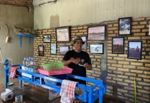 Warung Kopi Bawah Jembatan Lama Brawijaya Tetap Eksis sejak 1950