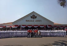 75 Paskibraka Kabupaten Kediri 2026 Dikukuhkan