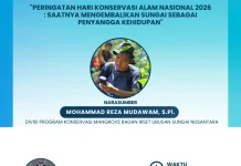 Peringatan HKAN 2026: Saatnya Mengembalikan Sungai Sebagai Penyangga Kehidupan