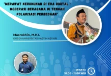 Merawat Kerukunan di Era Digital, Moderasi Beragama pada Polarisasi Perbedaan
