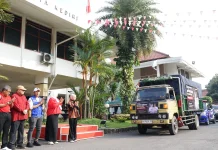 Solidaritas NTT, Pemkot Kediri Kirim Bantuan Kemanusiaan