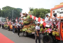 Sebanyak 69 Armada Ramaikan Karnaval Hasil Bumi di Jombang