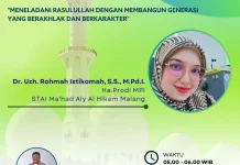 Meneladani Rasulullah dengan Membangun Generasi Berakhlak dan Berkarakter