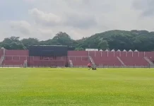 Pembenahan Stadion Brawijaya Dikebut Menjelang Musim Kompetisi
