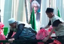 Jaga Kenyamanan Peserta Muktamar, Tim Kebersihan Siaga Penuh