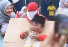 Semarak Peringatan HUT ke-81 RI, CFD Dhoho Kediri Ajang Pesta Rakyat