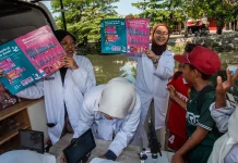 Mimo Tempat Belajar Pertama Gibran mengenal Mikroplastik di Kali Tebu.