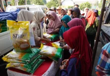 Ringankan Beban Ekonomi, Pemkab Kediri Hadirkan Pasar Murah Tahap II
