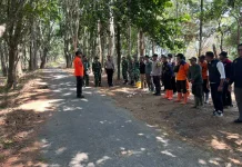 Pemkab Kediri Terjunkan Personil Pantau Dampak Kebakaran Kawasan Gunung Wilis
