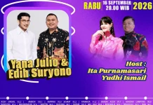 Solois Pria Yana Julio Sukses Semarakkan Program 'Ruang Rindu'