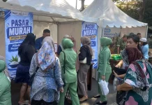Bazaar HUT ke-81 TNI di Kediri, Buka Peluang UMKM Gerakkan Ekonomi Lokal