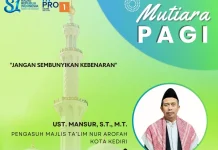 Ustaz Mansur Ajak Masyarakat Berani Ungkap Fakta