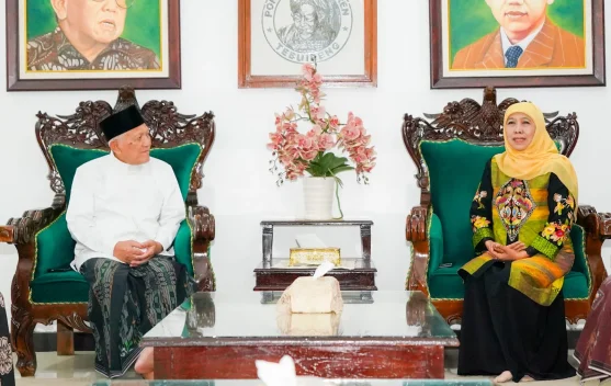Menjelang Lebaran, Gubernur Jatim Silaturahmi Ulama di Jombang