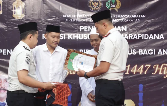 Remisi Idulfitri, Empat Narapidana Lapas Kediri Bebas
