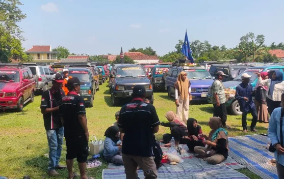 Ratusan Peserta Ramaikan Halal Bihalal Panther Joyoboyo Kediri