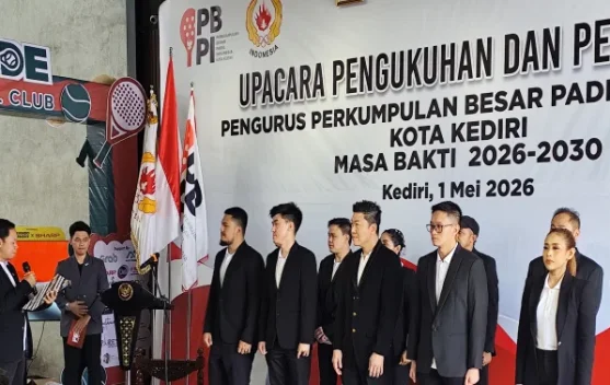 Tren Olahraga Padel Makin Berkembang di Kota Kediri