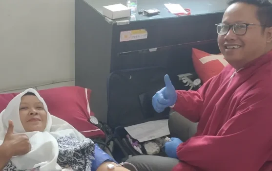 Stok Aman, PMI Kediri Tetap Gelar Kegiatan Donor ke Masyarakat