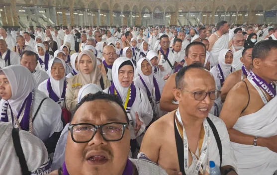 Jemaah Haji Jombang Kloter 60-61 Tuntaskan Umrah Wajib