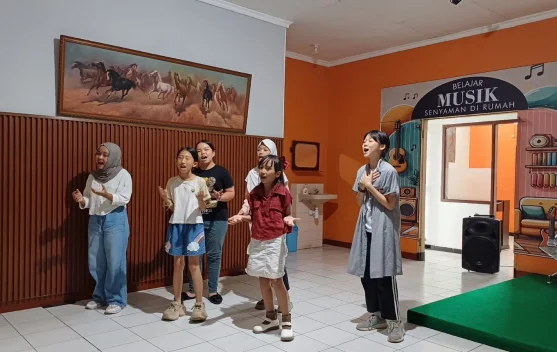 Peserta FLS3N Kediri Uji Mental sebelum Kompetisi