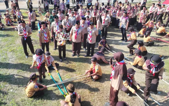 Jambore Ranting Kwaran Pramuka Angkat Isu Ketahanan Pangan dan Kebencanaan