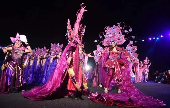 Dhoho Night Carnival 2026, Kontingen GG Hadirkan Kisah Kidung Harsawijaya