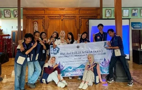 KKN Mahasiswa UB Kediri Cetak Kemandirian Pangan Warga Desa Kendalbulur
